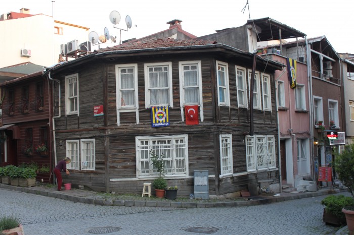 Maison de bois dans Istanbul