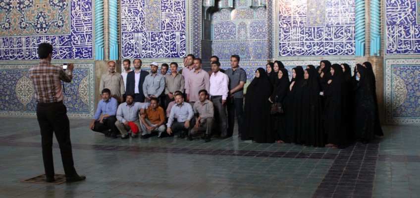 Photo de groupe version iranienne