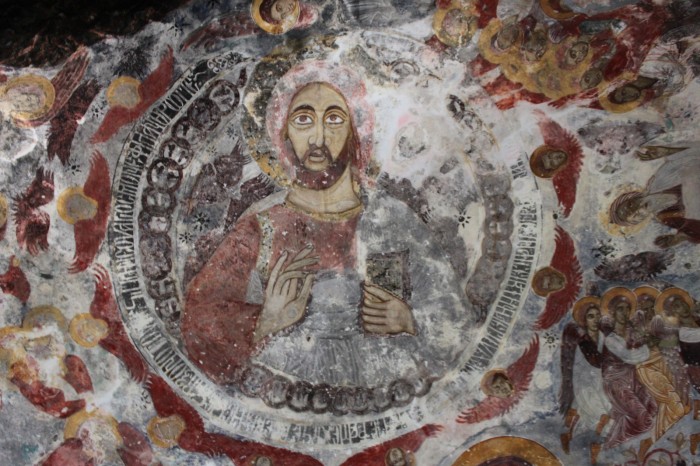 Fresque dans le monastère de Sumela
