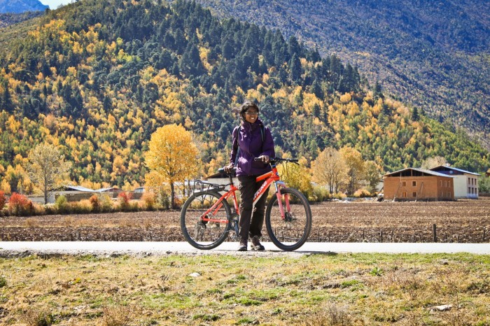 Grande Vallée Shangri-La en vélo