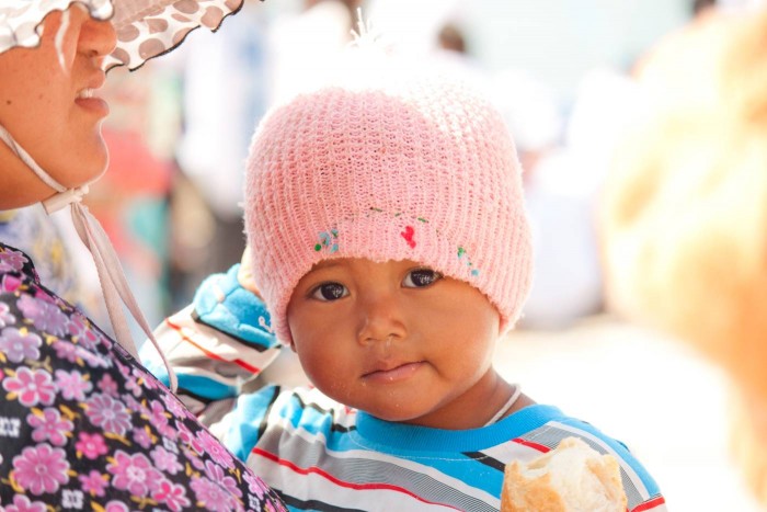 Enfant khmer, cambodge