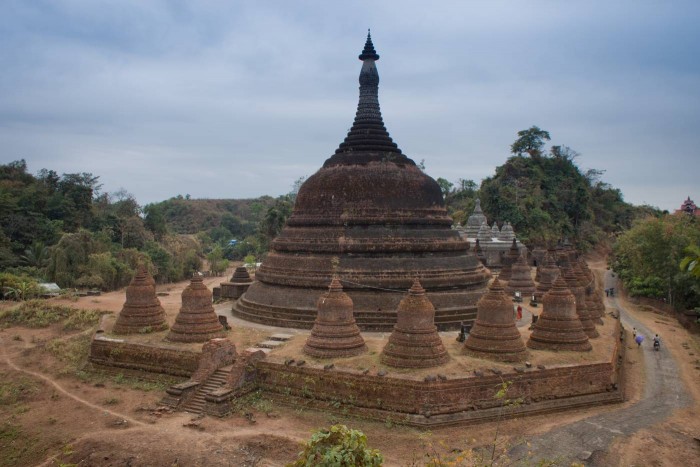 mrauk_u_stupa