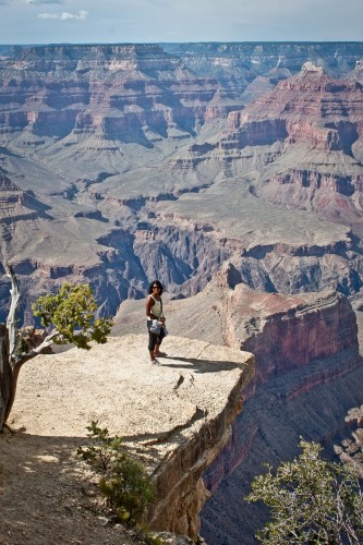 La petite Sophie et le grand canyon