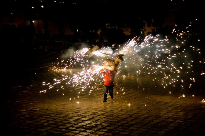 Artificiers à Cusco