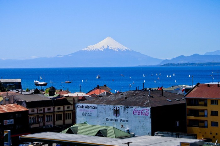 Volcan Osorno vu de Puerto Varas
