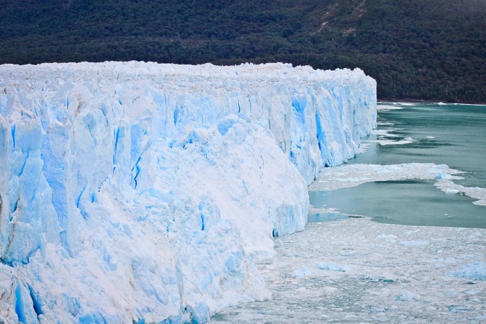 Le mur de glace du glacier Perito Moreno