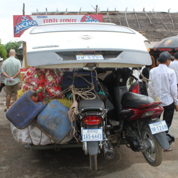 Une journee de bus pour Siem Reap