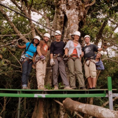 Zip line au Costa Rica