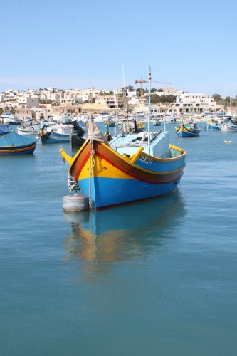 Villade de pécheurs à Malte