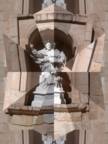 Statue à La Valette