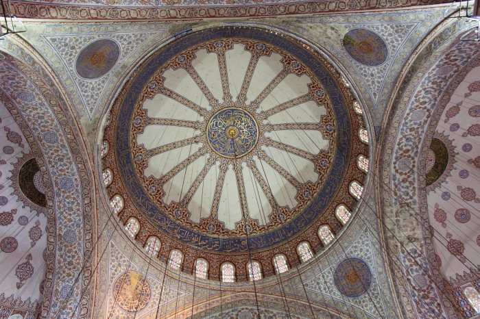 Dome d'une mosquée à Istanbul