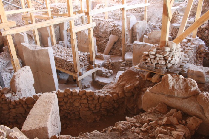 Le site des fouilles à Göbekli Tepe