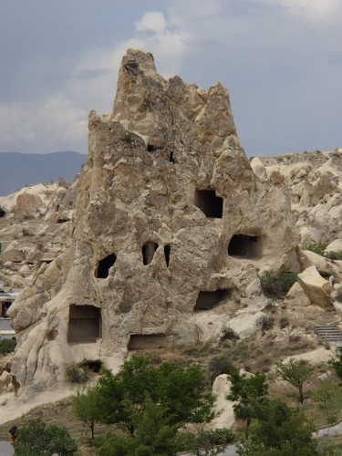 Habitation dans la roche en Cappadoce
