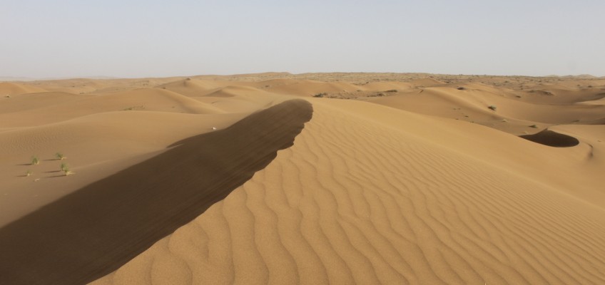Les dunes au Dasht-e Kavir