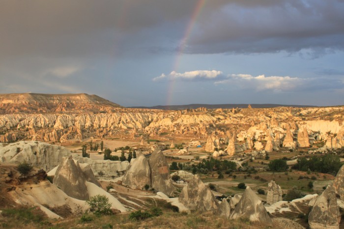 Arc en ciel au dessus de Goreme