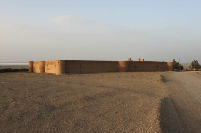 Caravenserail dans le Dasht-e Kavir