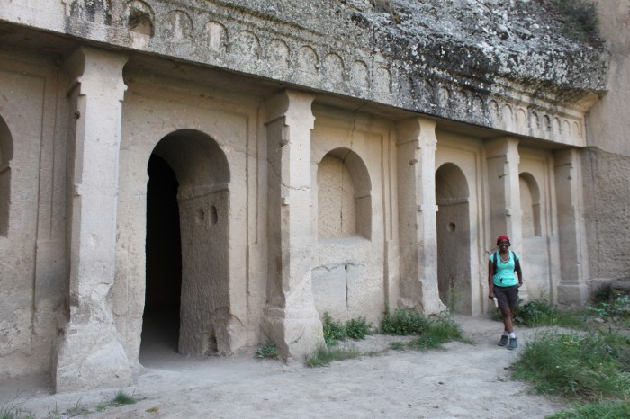 Facade d'une église de Cappadoce