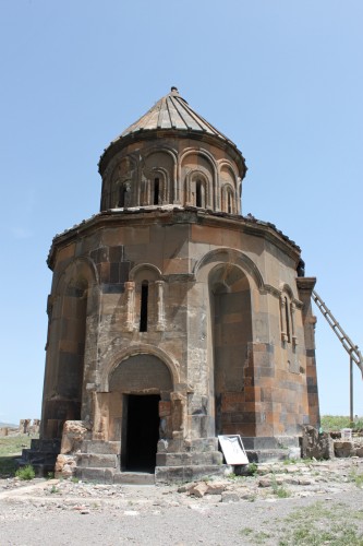 L'église Saint-Grégoire d'Abougraments sur le site d'Ani