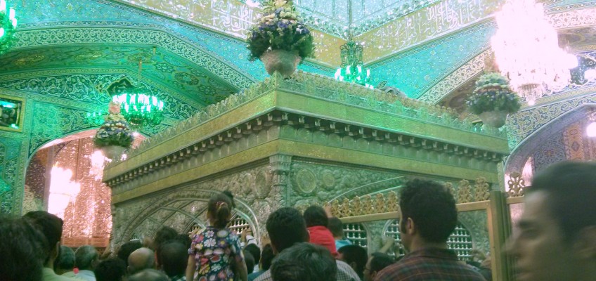 La tombe de l'imam Reza