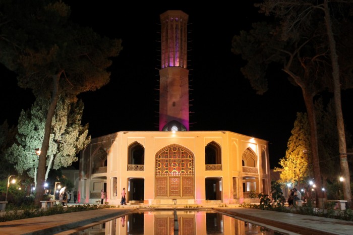 Jardin Dowlat Abad à Yazd