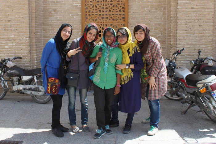 Jeunes filles iraniennes à Yazd