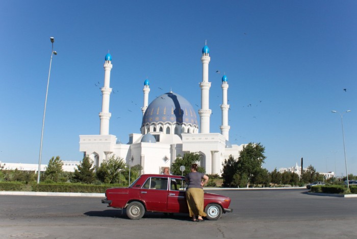 Mosquée à Mary, Turkmenistan