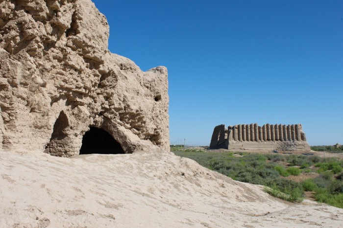 Les ruines de Merv, ancienne ville de la route de la soie