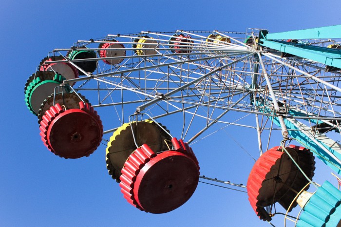 Parc d'attraction à Karakol