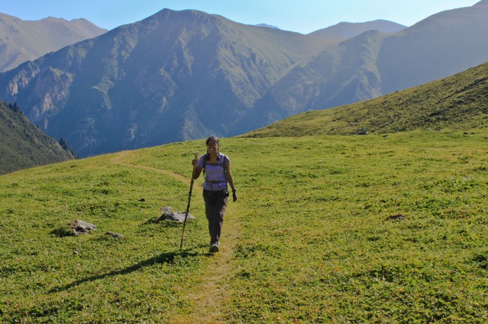 chemin du lac Ala-kol