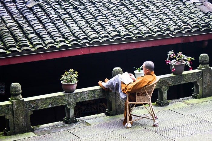 Emei Shan Monsatère du Pic Magique