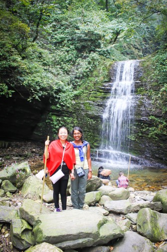 Emei Shan Chute d'eau