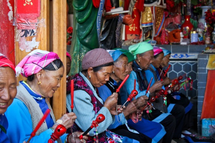 Temple Bai au Yunnan