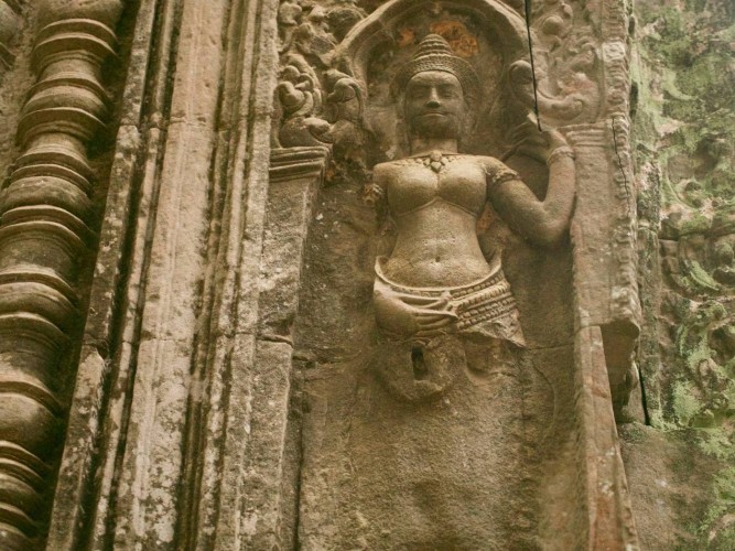 Apsara à Angkor