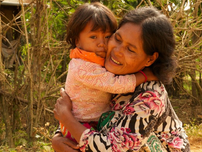 Calin, campagne près de battambang