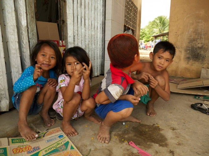sdao au cambodge, les enfants