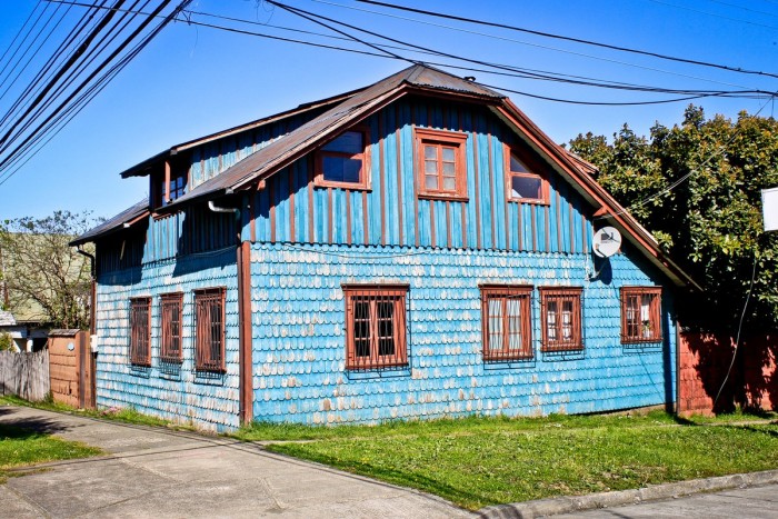 Maison de bois à Puerto Varas