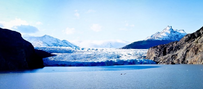 Le glacier Grey dans le parc Torres del Paine